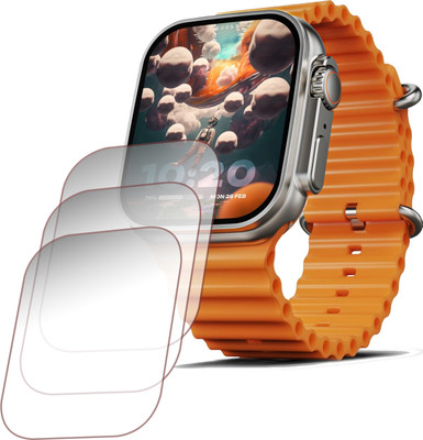 EJZATI Screen Guard for BOULT CROWN SMARTWATCH, SCREEN GUARD(Pack of 3)