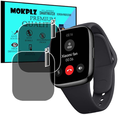MOKPLZ Screen Guard for REDMI WATCH 3 ACTIVE SMARTWATCH(Pack of 2)