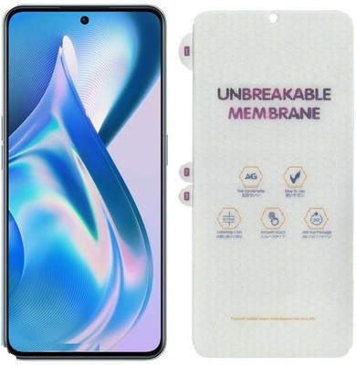 VOSKI Screen Guard for OnePlus 10T Matte Finish Unbreakable Membrane Front Screen Guard(Pack of 1)
