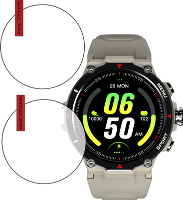 EJZATI Screen Guard for NOISEFIT FORCE SMARTWATCH, SCREEN GUARD(Pack of 2)