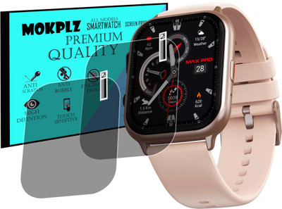 MOKPLZ Screen Guard for MAXIMA MAX PRO SKY SMARTWATCH(Pack of 2)
