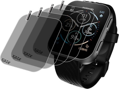 XAZE Screen Guard for Motorola Moto Watch 200 Smartwatch(Pack of 4)