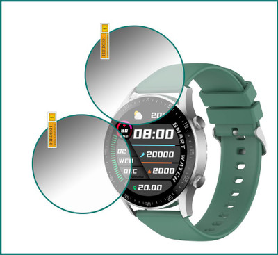 hirdesh Screen Guard for Fire Boltt Talk 2(Pack of 2)