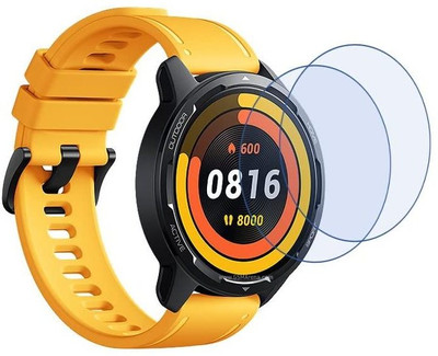 CUBES Screen Guard for Xiaomi Mi Watch S1 Active Smart Watch, 1.43 Inches | Soft and Flexible | Touch Sensitive | Unbreakable | Ultra Thin| Edge To Edge TPU Film ( Not Tempered Glass )(Pack of 2)