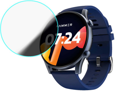 MOKPLZ Screen Guard for HAMMER GLIDE SMARTWATCH(Pack of 1)