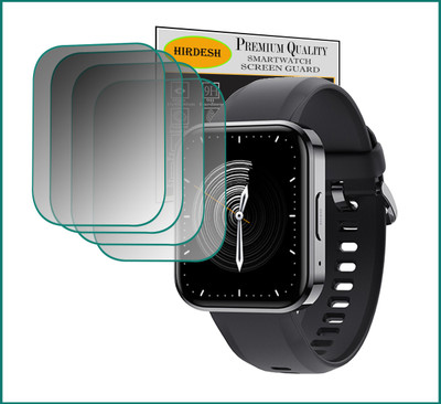 hirdesh Screen Guard for DIZO Watch D Talk(Pack of 4)