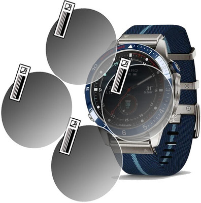 HIDEOUS Screen Guard for Garmin MARQ Captain Gen 2(Pack of 4)