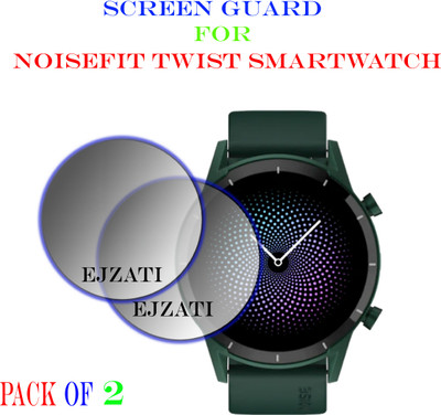 EJZATI Screen Guard for NoiseFit Twist SMARTWATCH(Pack of 2)