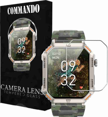 S9HUB Screen Guard for FIRE BOLTT COMMANDO(Pack of 2)
