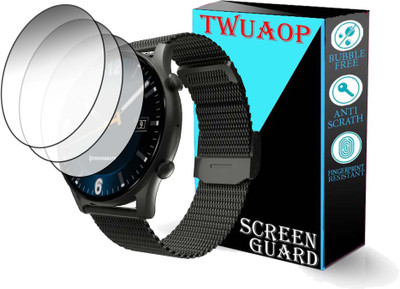 TWUAOP Screen Guard for CROSSBEATS APEX REGAL SMARTWATCH(Pack of 3)