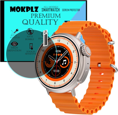 MOKPLZ Screen Guard for GIZMORE CULT SMARTWATCH(Pack of 1)