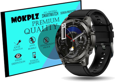 MOKPLZ Screen Guard for PEBBLE COSMOS ENDURE SMARTWATCH(Pack of 1)
