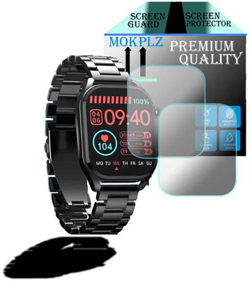 MOKPLZ Screen Guard for PEBBLE COSMOS VOGUE SMARTWATCH(Pack of 2)