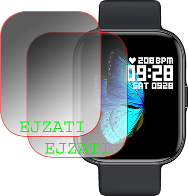 EJZATI Screen Guard for FIRE BOLTT MERCURY SMARTWATCH(Pack of 2)