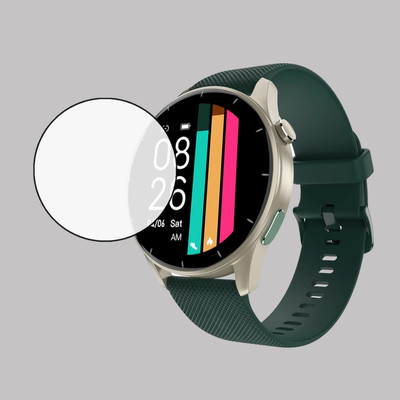 ejzatex Screen Guard for NoiseFit Crew SMARTWATCH, SCREEN GUARD(Pack of 1)