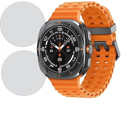 CUBES Screen Guard for SAMSUNG Galaxy Watch Ultra LTE, 47mm Display Smartwatch | High Touch Sensitive | Unbreakable | Ultra Thin | Edge To Edge TPU Film (Not Smartwatch)(Pack of 2)