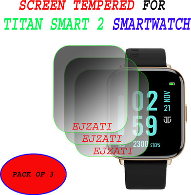 ejzatex Screen Guard for TITAN SMART 2 SMARTWATCH(Pack of 3)