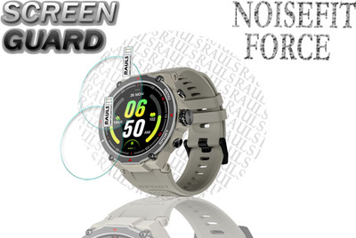 rauls Screen Guard for NoiseFit Force Smart Watch(Pack of 2)