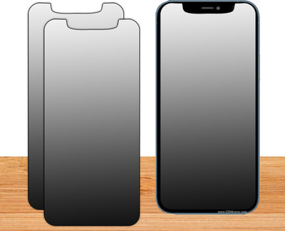 SCREENIX Screen Guard for APPLE IPHONE 12 MINI (Flexible Unbreakable 9H ) Full Screen Coverage (Except Edges)(Pack of 2)