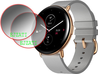 EJZATI Screen Guard for AMAZFIT ZEPP E STYLISH ROUND SMARTWATCH(Pack of 2)