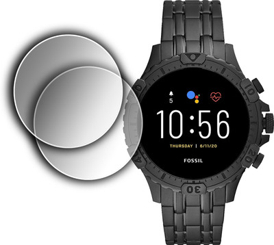 EJZATI Screen Guard for FOSSIL GARRETT HR SMARTWATCH, SCREEN TEMPERED(Pack of 2)