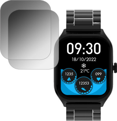 EJZATI Screen Guard for FIRE BOLTT SOLARIS SMARTWATCH, SCREEN GUARD(Pack of 2)
