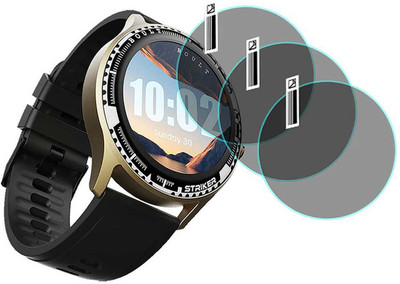 MOKPLZ Screen Guard for BOULT STRIKER SMARTWATCH(Pack of 3)