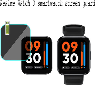 EJZATI Screen Guard for Realme Watch 3 smartwatch(Pack of 1)