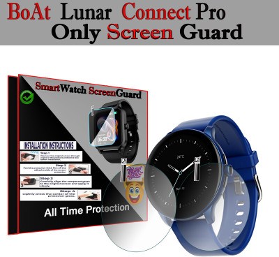 HIDEOUS Screen Guard for boAt Lunar Connect Pro(Pack of 2)