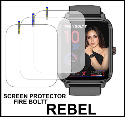 TWUAOP Screen Guard for FIRE BOLTT REBEL(Pack of 3)