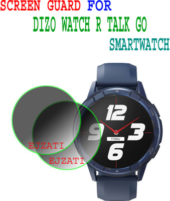EJZATI Screen Guard for DIZO WATCH R TALK GO SMARTWATCH(Pack of 2)