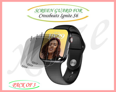 XAZE Screen Guard for Crossbeats Ignite S6 Smartwatch(Pack of 3)