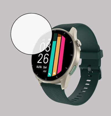 ejzatex Screen Guard for NoiseFit Crew SMARTWATCH, SCREEN GUARD(Pack of 1)