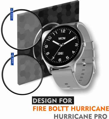 Dasiana Screen Guard for FIRE BOLTT HURRICANE PRO SMARTWATCH(Pack of 2)