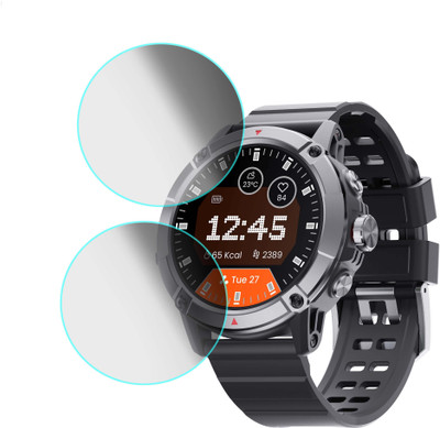 MOKPLZ Screen Guard for AMBRANE CREST PRO SMARTWATCH(Pack of 2)