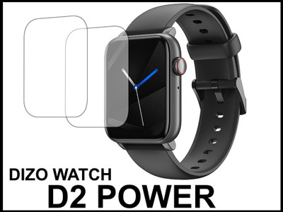 TWUAOP Screen Guard for DIZO WATCH D2 POWER(Pack of 2)
