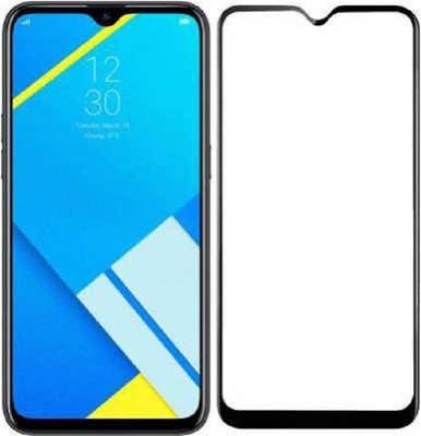 Foncase Edge To Edge Tempered Glass for realme C33 2023(Pack of 1)