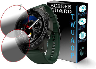 TWUAOP Screen Guard for NOISEFIT VENTURE SMARTWATCH(Pack of 2)