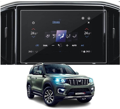 GARUDA GLASS Screen Guard for MAHINDRA SCORPIO N 2022 Infotainment Screen Protector (FACELIFT) (8 Inch) (Transparent)(Pack of 1)