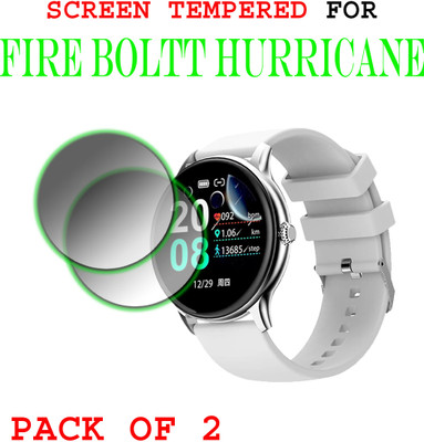 EJZATI Screen Guard for FIRE BOLTT HURRICANE SMARTWATCH(Pack of 2)