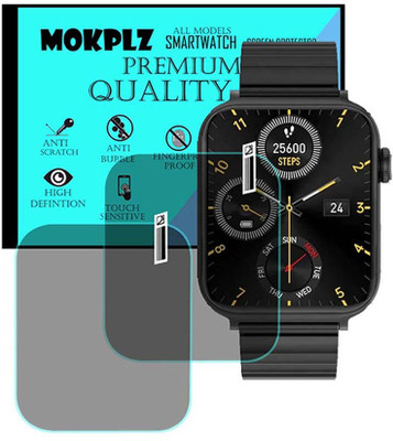 MOKPLZ Screen Guard for FIRE BOLTT VISIONARY ULTRA SMARTWATCH(Pack of 2)