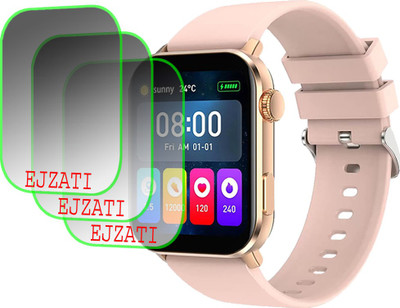 EJZATI Screen Guard for FIRE BOLTT NINJA BELL SMARTWATCH(Pack of 3)
