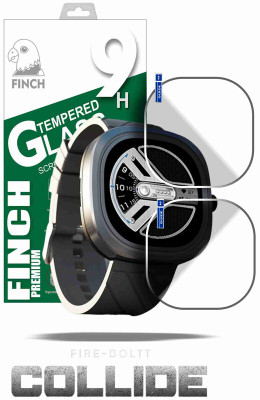 KANCHA Screen Guard for FIRE BOLTT COLLIDE SMARTWATCH(Pack of 2)