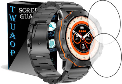 TWUAOP Screen Guard for FIRE BOLTT MARSHAL SMARTWATCH(Pack of 2)