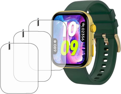 MOKPLZ Screen Guard for ALT FLEEK SMARTWATCH(Pack of 3)