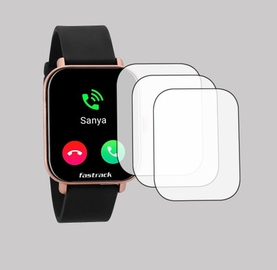 ejzatex Screen Guard for FASTRACK REFLEX VOX 2 SMARTWATCH, SCREEN GUARD(Pack of 3)