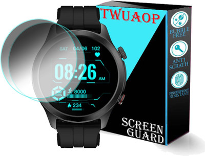 TWUAOP Screen Guard for NOISEFIT TWIST PRO SMARTWATCH(Pack of 2)