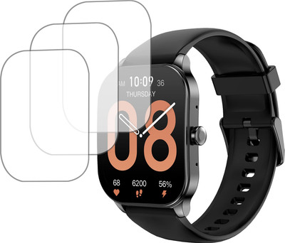 EJZATI Screen Guard for AMAZFIT POP 3S SMARTWATCH, SCREEN GUARD(Pack of 3)