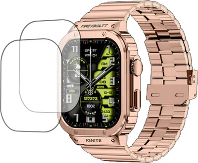 TWUAOP Screen Guard for FIRE BOLTT MAVERICK SMARTWATCH(Pack of 2)