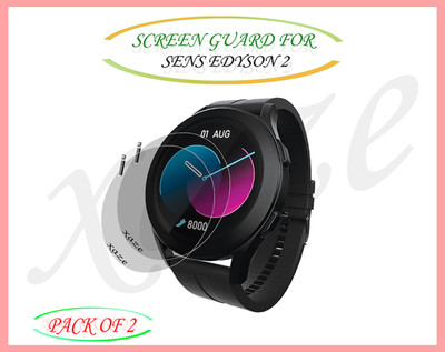 XAZE Screen Guard for SENS EDYSON 2 Smartwatch(Pack of 2)
